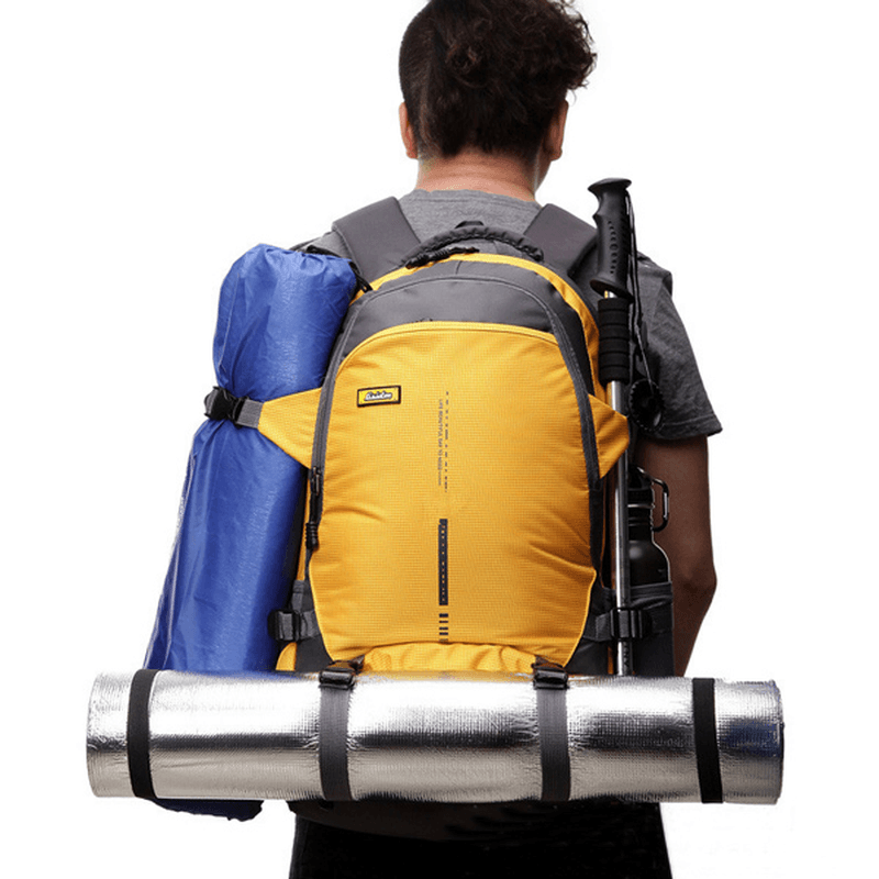 45L Large Capacity Men Women Nylon Waterproof Casual Backpack - MRSLM