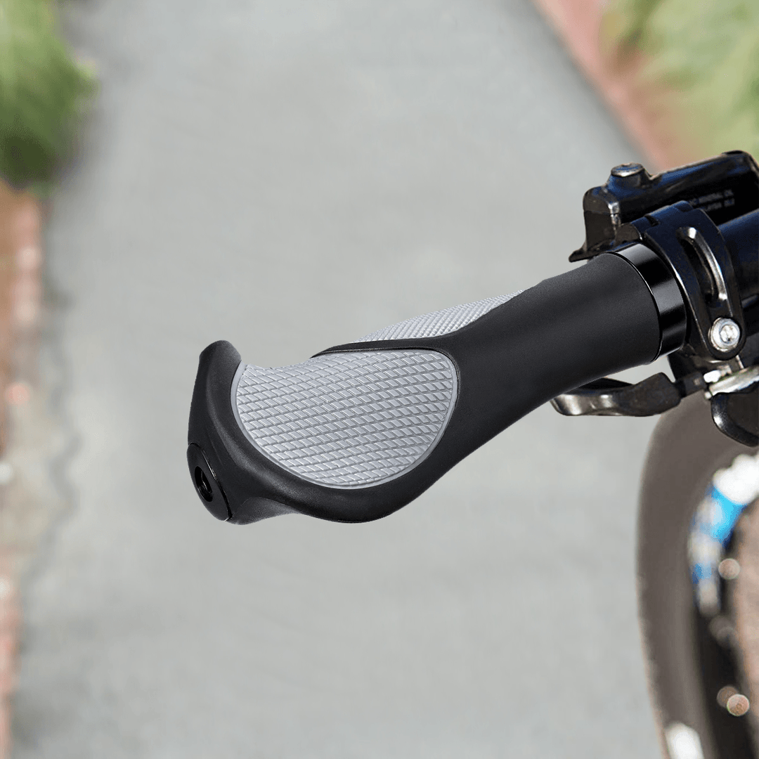 BIKIGHT 1 Pair Bike Handlebar Grips Waterproof Non-Slip 140Mm Length Bicycle Grips - MRSLM