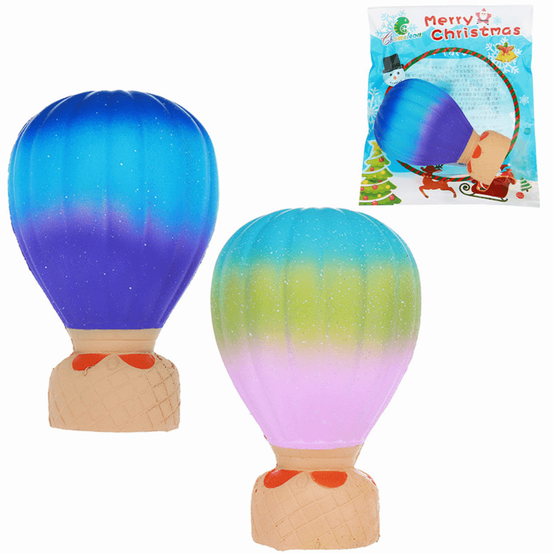 Chameleon Squishy Hot Air Balloon Slow Rising Gift Collection Toy with Packing - MRSLM