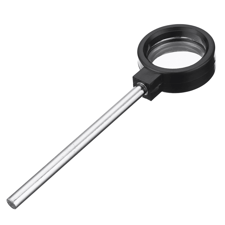 3/4/5Cm Hand-Held Convex/Concave Lens Glass Magnifier Optical Seat Accessories - MRSLM