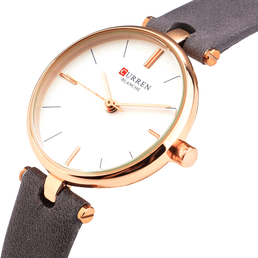 CURREN 9038 Ultra Thin Simple Design Ladies Wrist Watch Fashionable Analog Quartz Watches - MRSLM