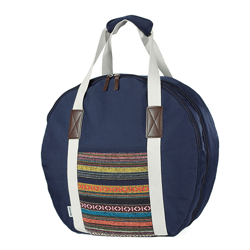 Women Oxford Cloth Handbag Waterproof National Style Hang Bag Luggage Travel Bag - MRSLM