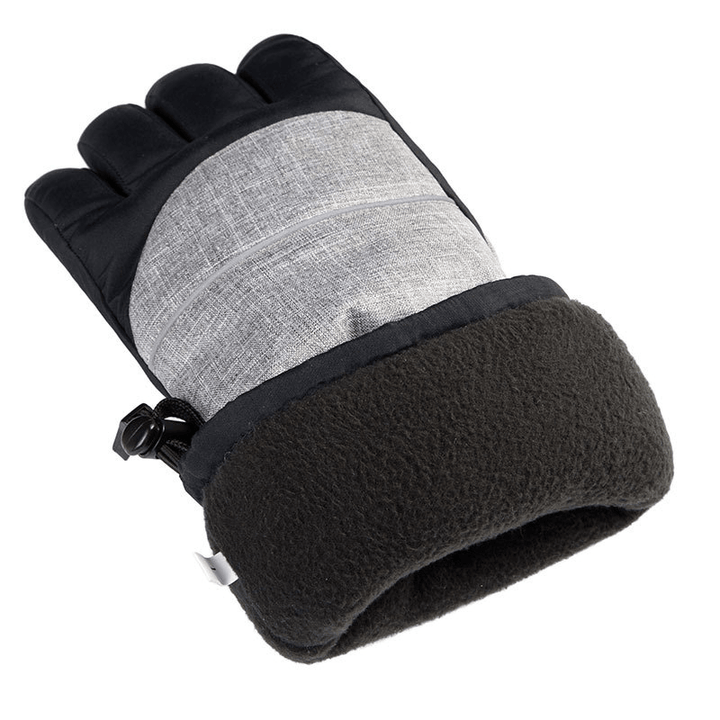 Motorcycle Electric Heated Gloves 3 Gear Temperature Winter Warm Sport Battery Waterproof Windproof - MRSLM