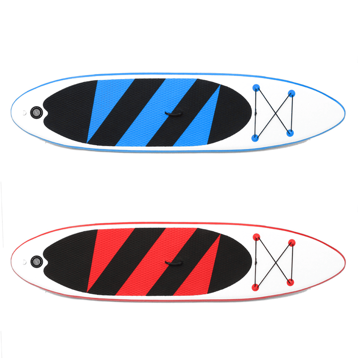 Outdoor 10.5Ft Inflatable Surfboard Set Stand up Adjustable Saddle Surf Boat Wave Ride Water Sports SUP Board - MRSLM
