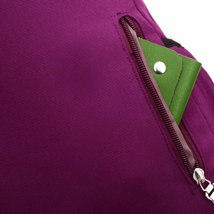 Women Nylon Large Capacity Daily Crossbody Bag Waterproof Durable Chest Bag Shoulder Bag - MRSLM
