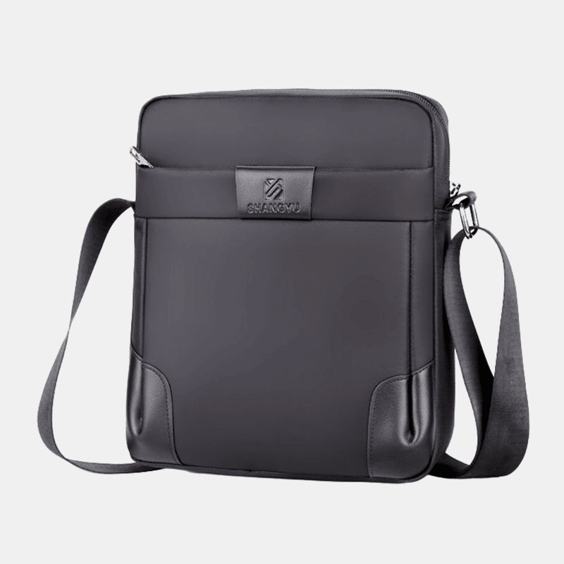 Men Oxford Large Capacity Business Casual Crossbody Bag Shoulder Bag - MRSLM
