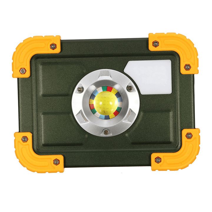 30W COB 4 Mode LED Portable USB Rechargeable Flood Light Spot Hiking Camping Outdoor Work Lamp - MRSLM