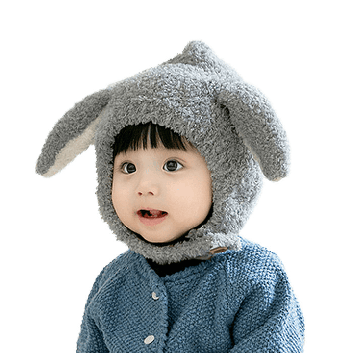 Children'S Warm Ear Protection Plush Cap - MRSLM