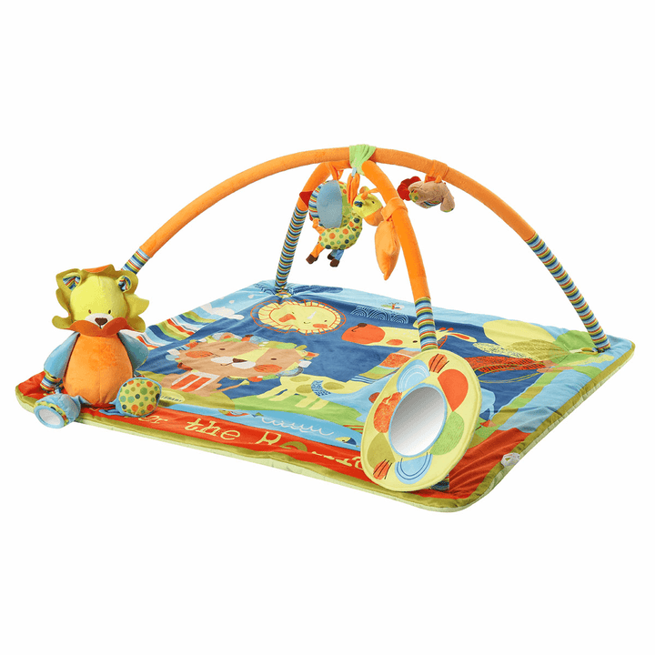 Infant Baby Gym Activity Bed for Kick & Play Hanging Toys Baby Play Mat - MRSLM