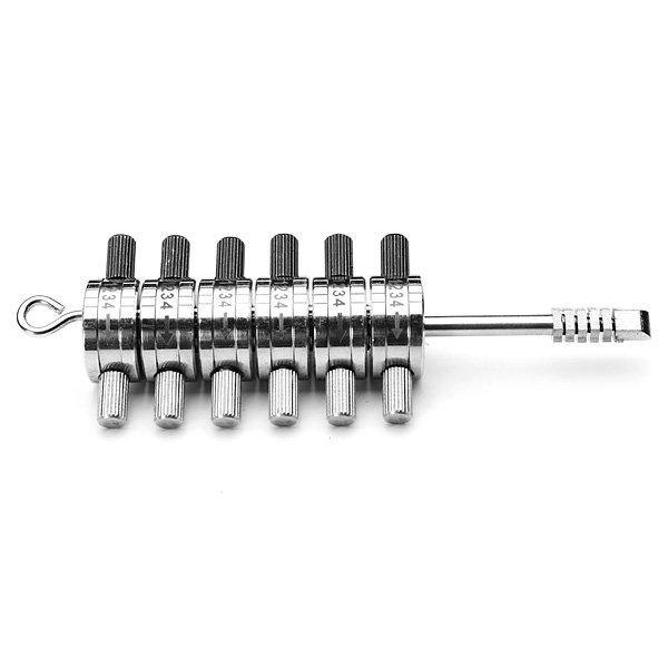 DANIU 6 Cylinder Reader Automotive Lock Pick Tools Locksmith Tools - MRSLM