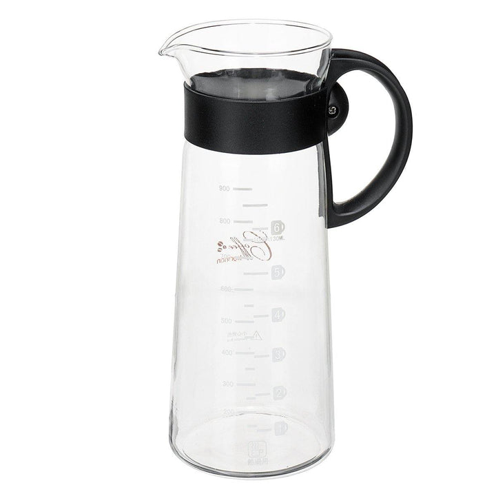 1000ML Cold Brew Iced Coffee Maker Airtight Seal Tea Pot Kettle With Filter And Handle - MRSLM