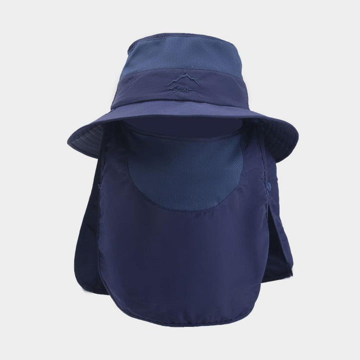 Removable Outdoor Quick-drying Sunscreen Waterproof Fisherman Hat Breathable Bucket Hat - MRSLM