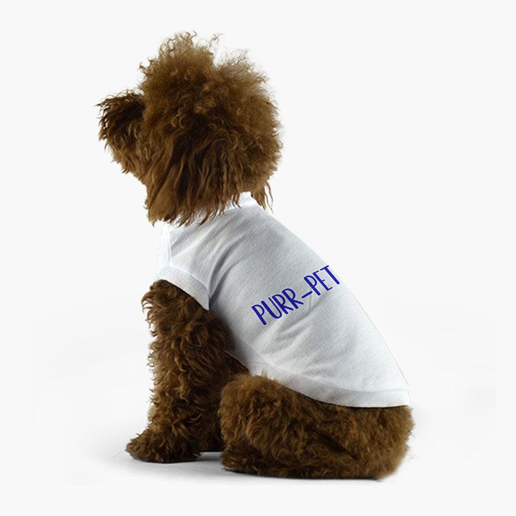 Cute Funny Dog T-Shirt - Creative Dog Shirt - Cool Design Dog Clothing - MRSLM