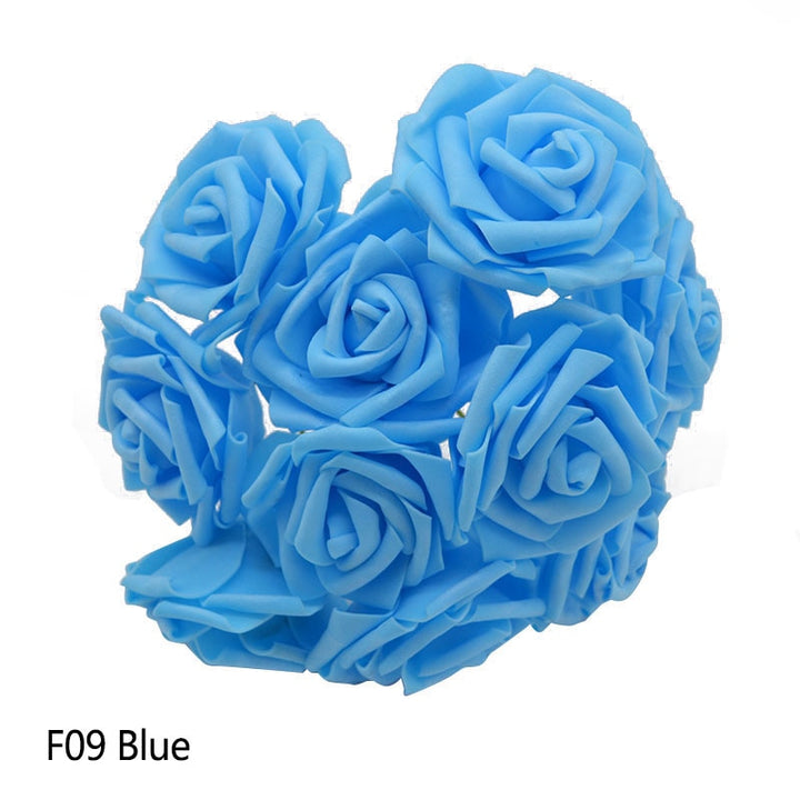 Set of 25 Artificial Foam Roses