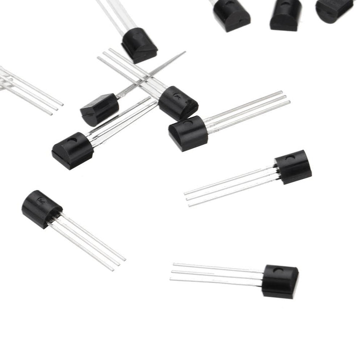 24 Value 840Pcs TO-92 Power Transistor Assortment NPN PNP DIY kit 2N2222-S9018/BC327 - MRSLM