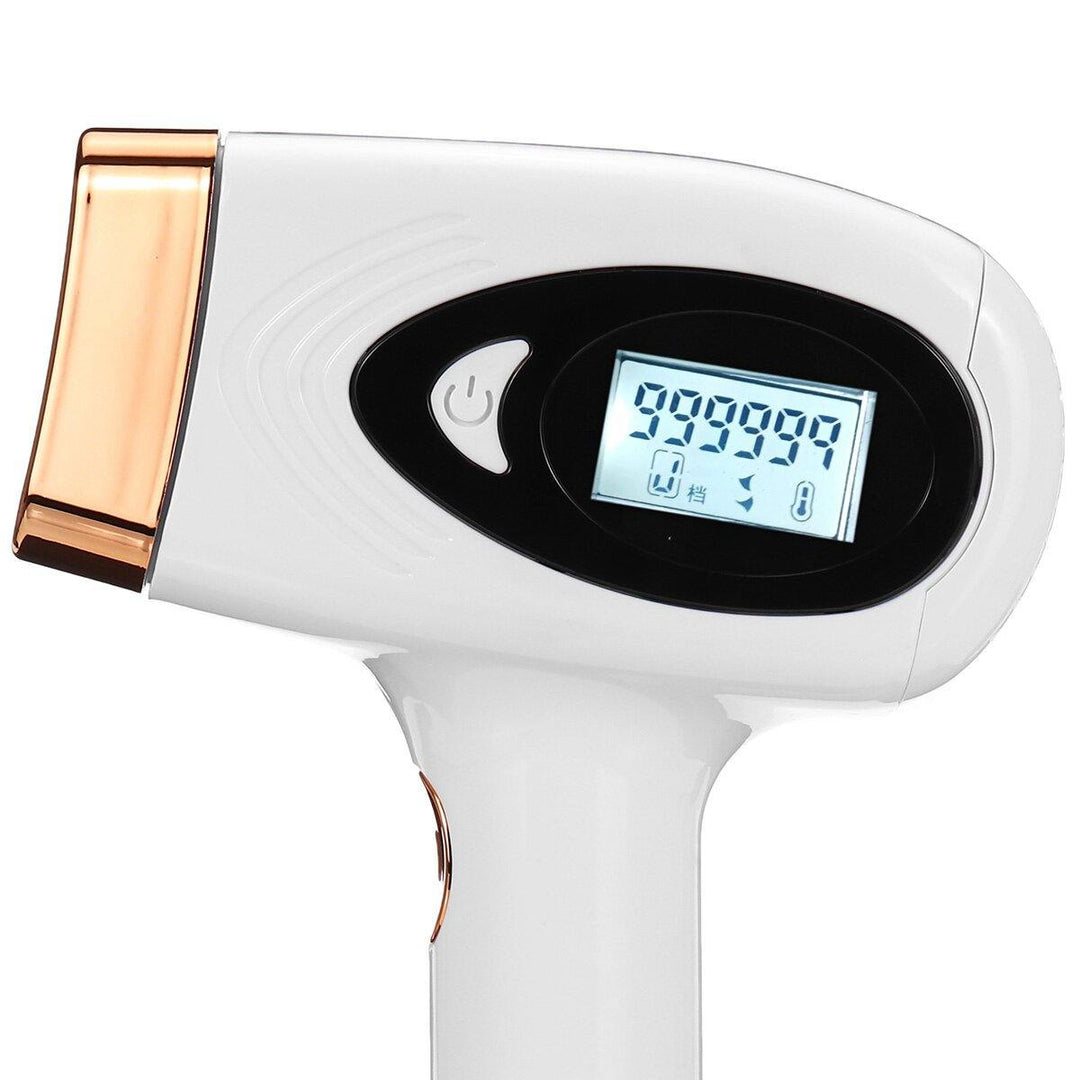 999999 Flashes 9 Levels LCD Permanent IPL Epilator 7c㎡ Laser Painless Hair Removal System for Women & Men - MRSLM