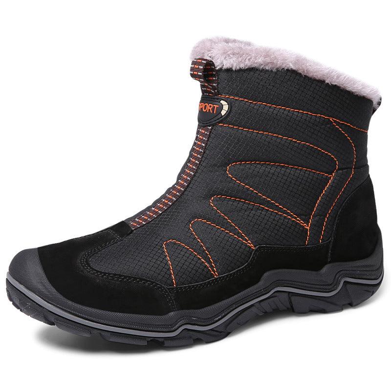 Men's Outdoor Leisure Hiking High-top Cotton Shoes - MRSLM