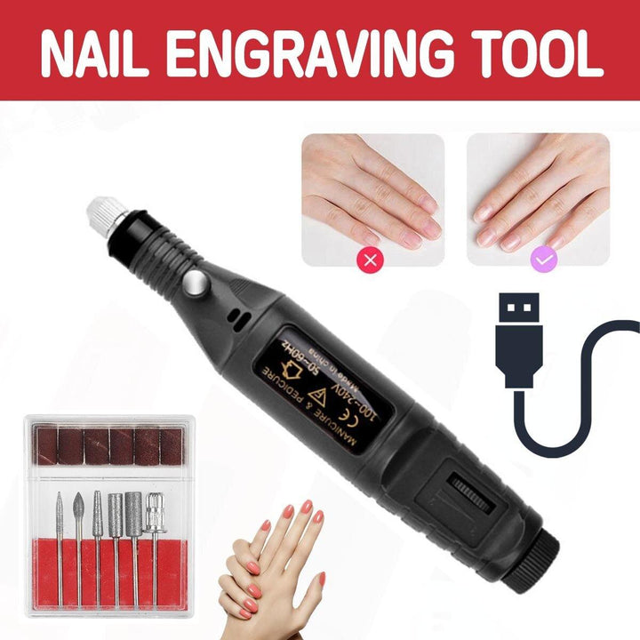 Nail Tool USB Mini Electric Pen Type Manicure Polishing Machine - MRSLM