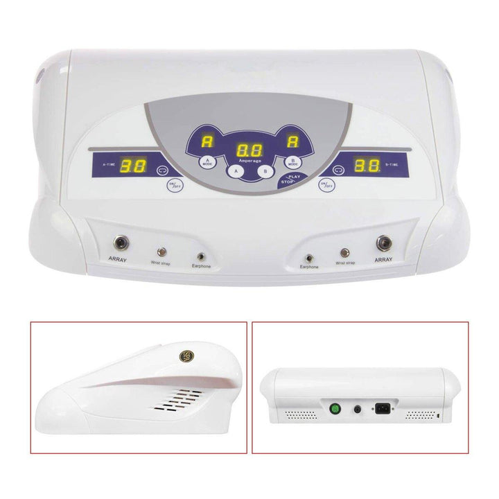 Detox Foot Bath Dual Ionic Cell Relax Spa Massager Machine LCD MP3 Music Player - MRSLM