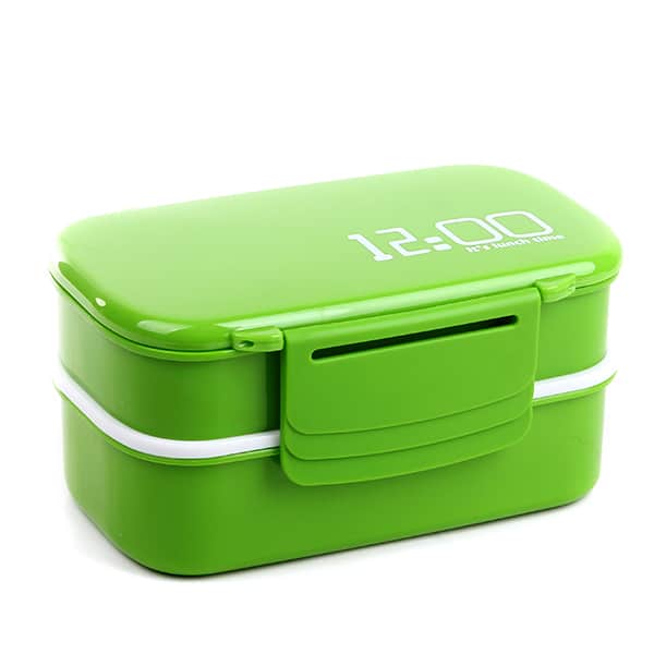 Large Capacity Double Layer Plastic Lunch Box