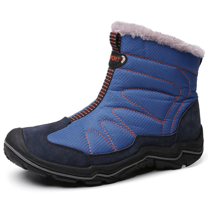 Men's Outdoor Leisure Hiking High-top Cotton Shoes - MRSLM