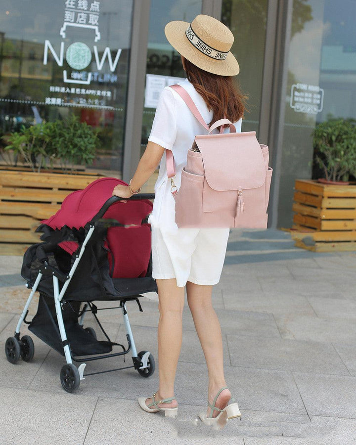 PU Fashion Maternity Bag Travel Cloth Pad - MRSLM