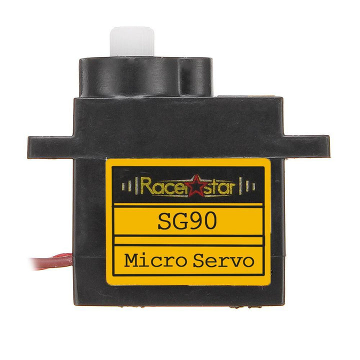4PCS Racerstar SG90 9g Micro Plastic Gear Analog Servo For RC Helicopter Airplane Robot - MRSLM