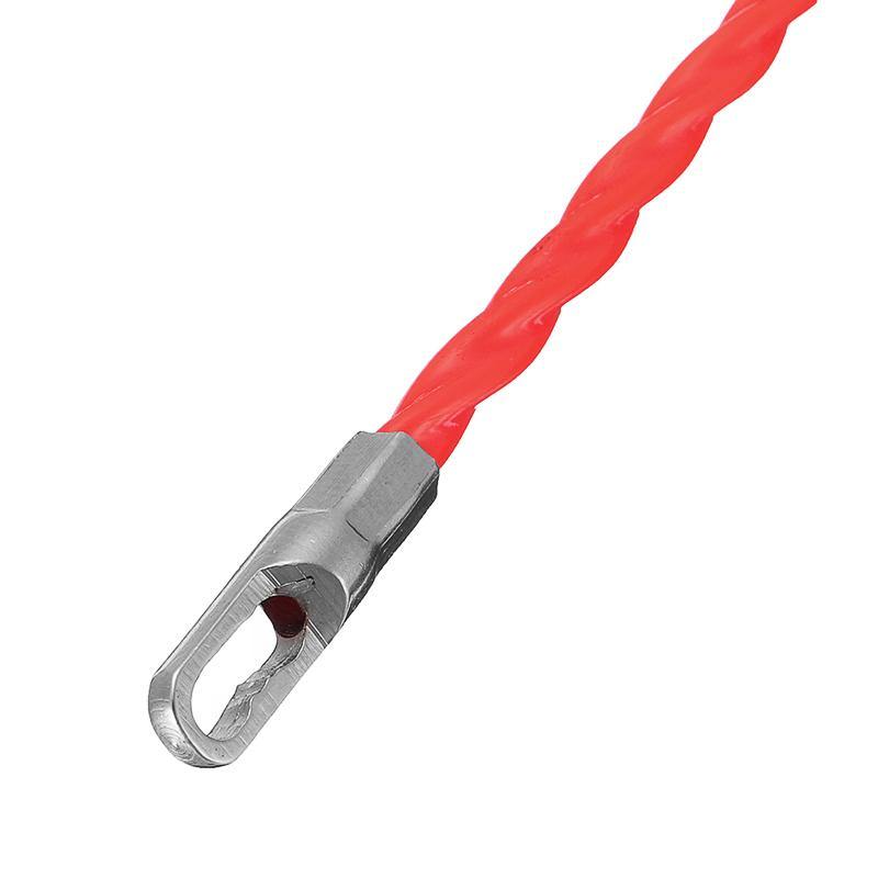 30M 4.5mm Snake Cable Push Puller Fish Tape Reel Conduit Ducting Rodder Pulling Puller (4.5mm) - MRSLM